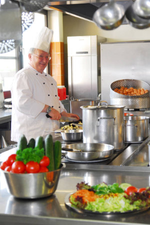 Foto unserer Küche - alles frisch zubereitet.